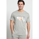 5k Bdtk 1231-953428-00209  Men’s t-shirt "BEACH" - clay
